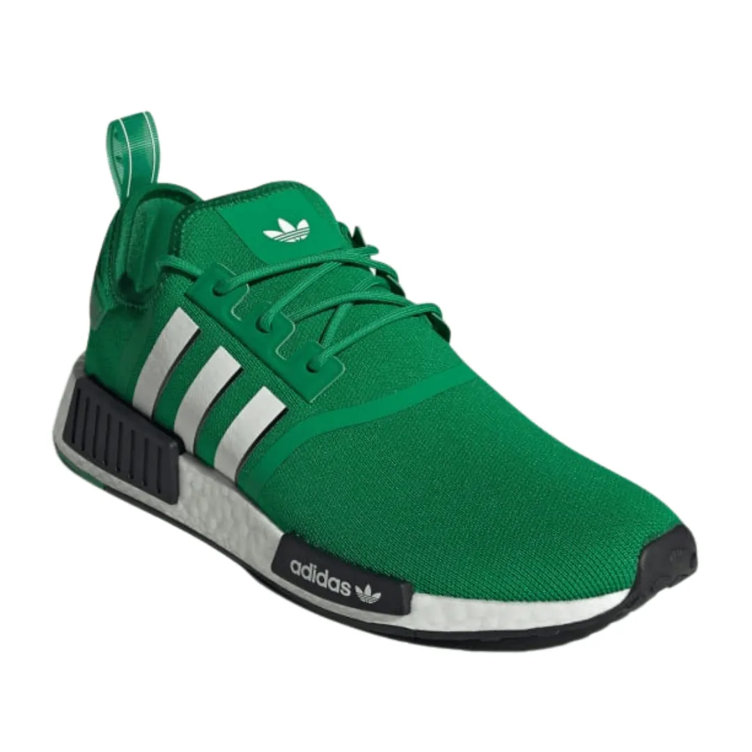 Adidas - Men's NMD_R1 'Green White Black' -  Green / Cloud White / Core Black