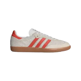 Adidas Originals Men's Samba OG Crystal White Preloved Red shoes