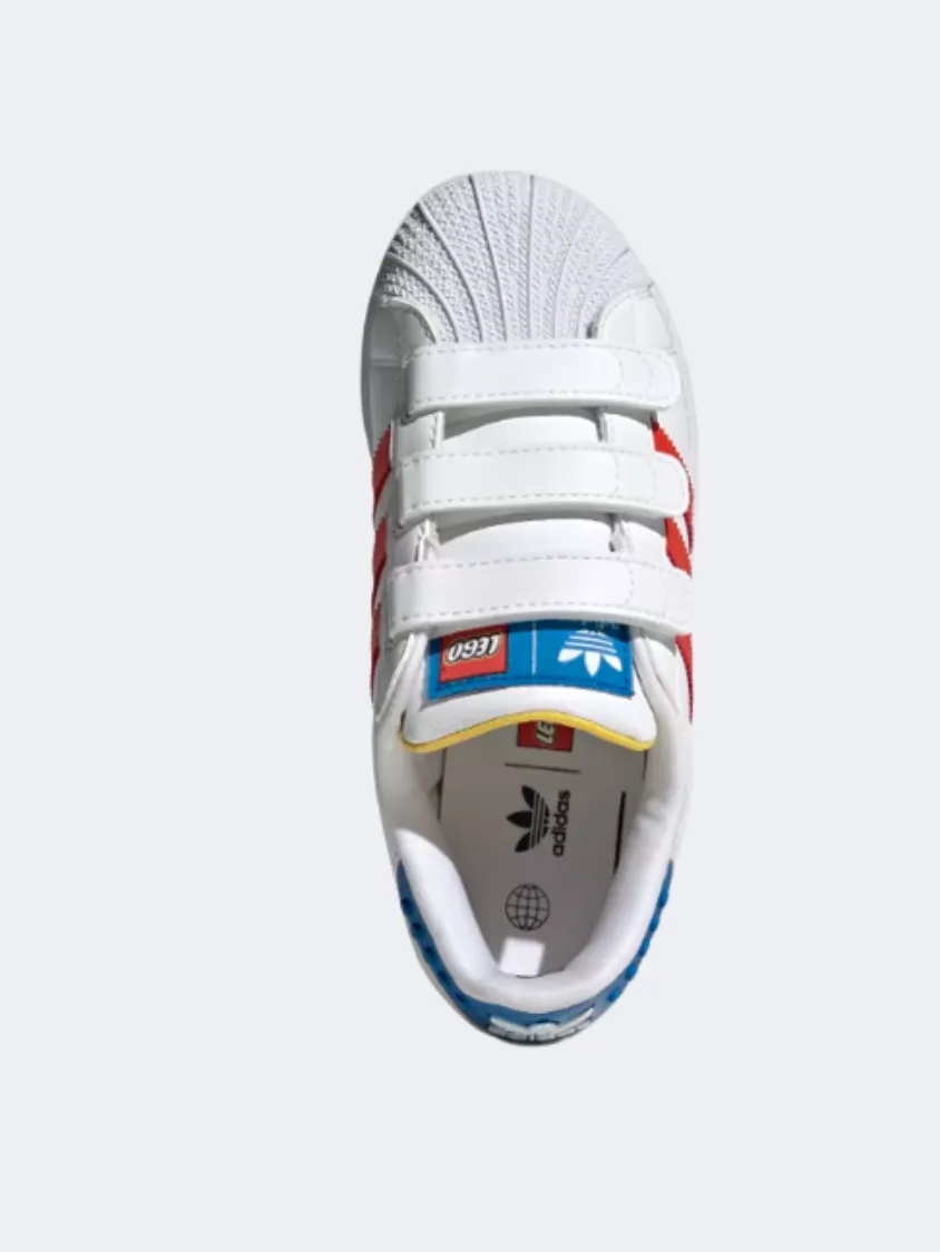 Adidas SUPERSTAR X PS-BOYS ORIGINAL shoes White / Pantone