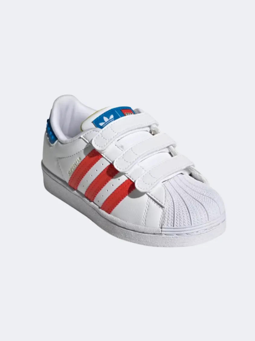 Adidas SUPERSTAR X PS-BOYS ORIGINAL shoes White / Pantone