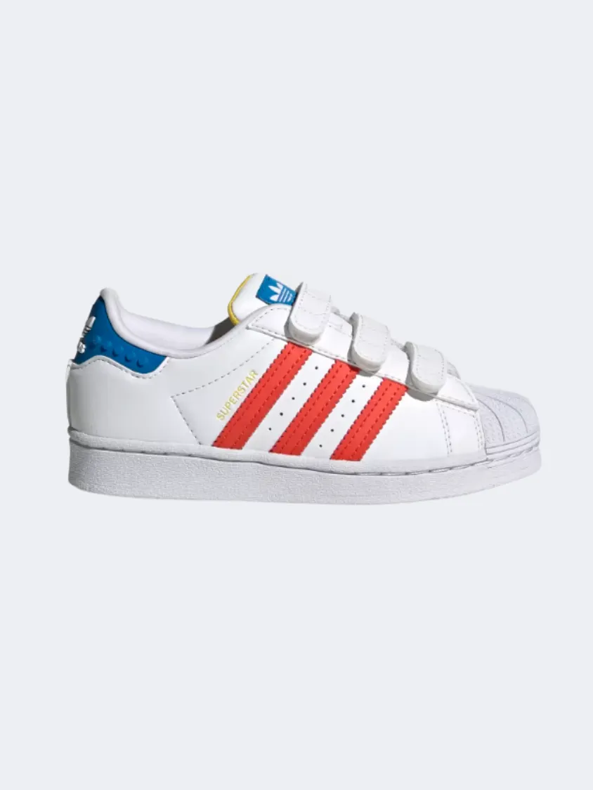 Adidas SUPERSTAR X PS-BOYS ORIGINAL shoes White / Pantone