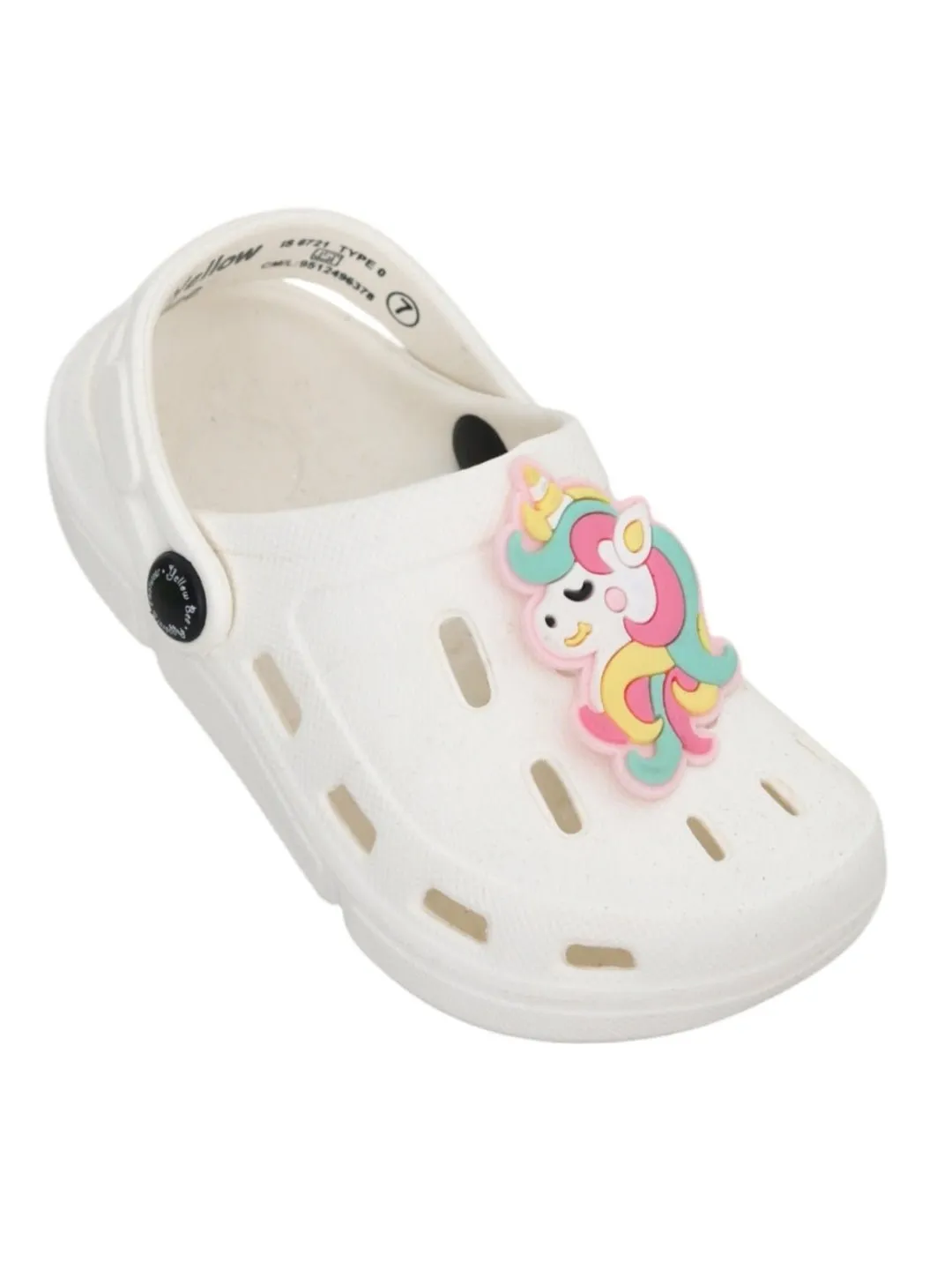 Adorable Unicorn Theme Clogs for Girls