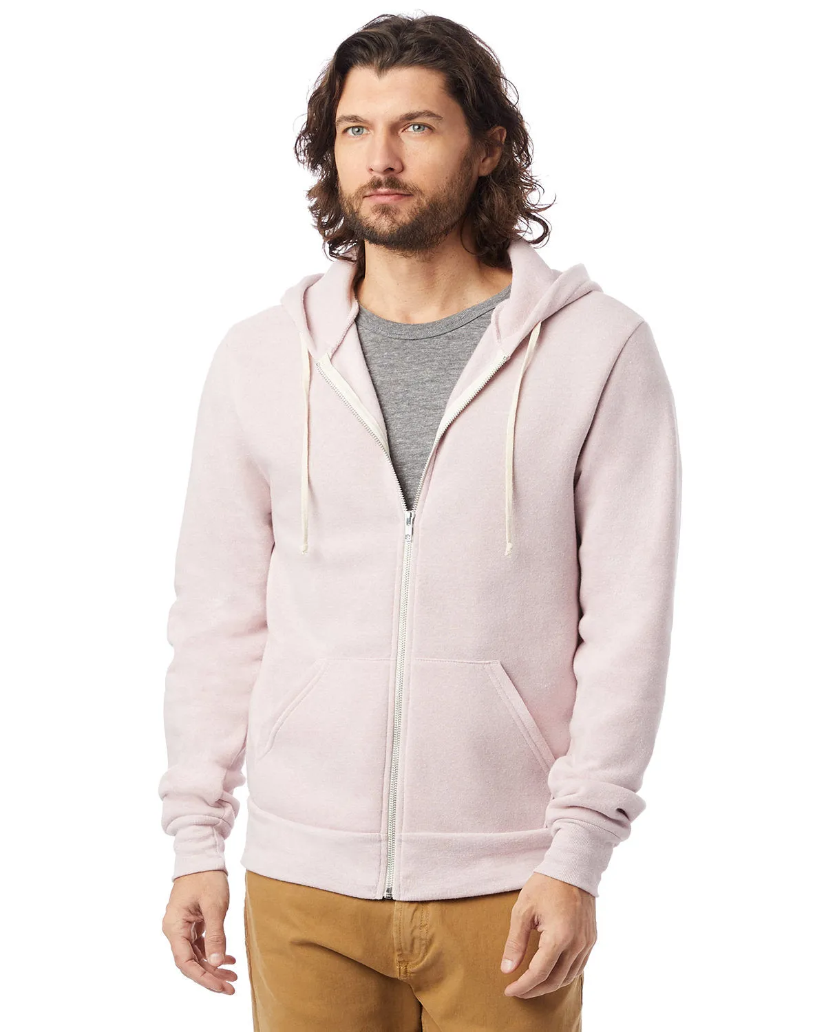 Alternative Men's Rocky Eco-Fleece Zip Hoodie