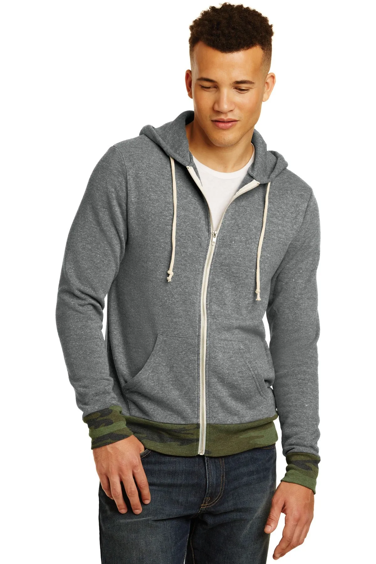 Alternative Men's Rocky Eco-Fleece Zip Hoodie