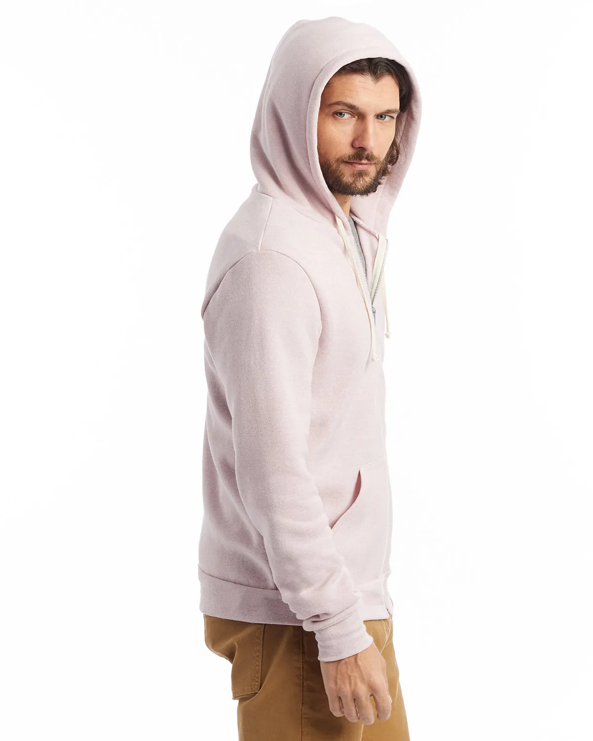 Alternative Men's Rocky Eco-Fleece Zip Hoodie