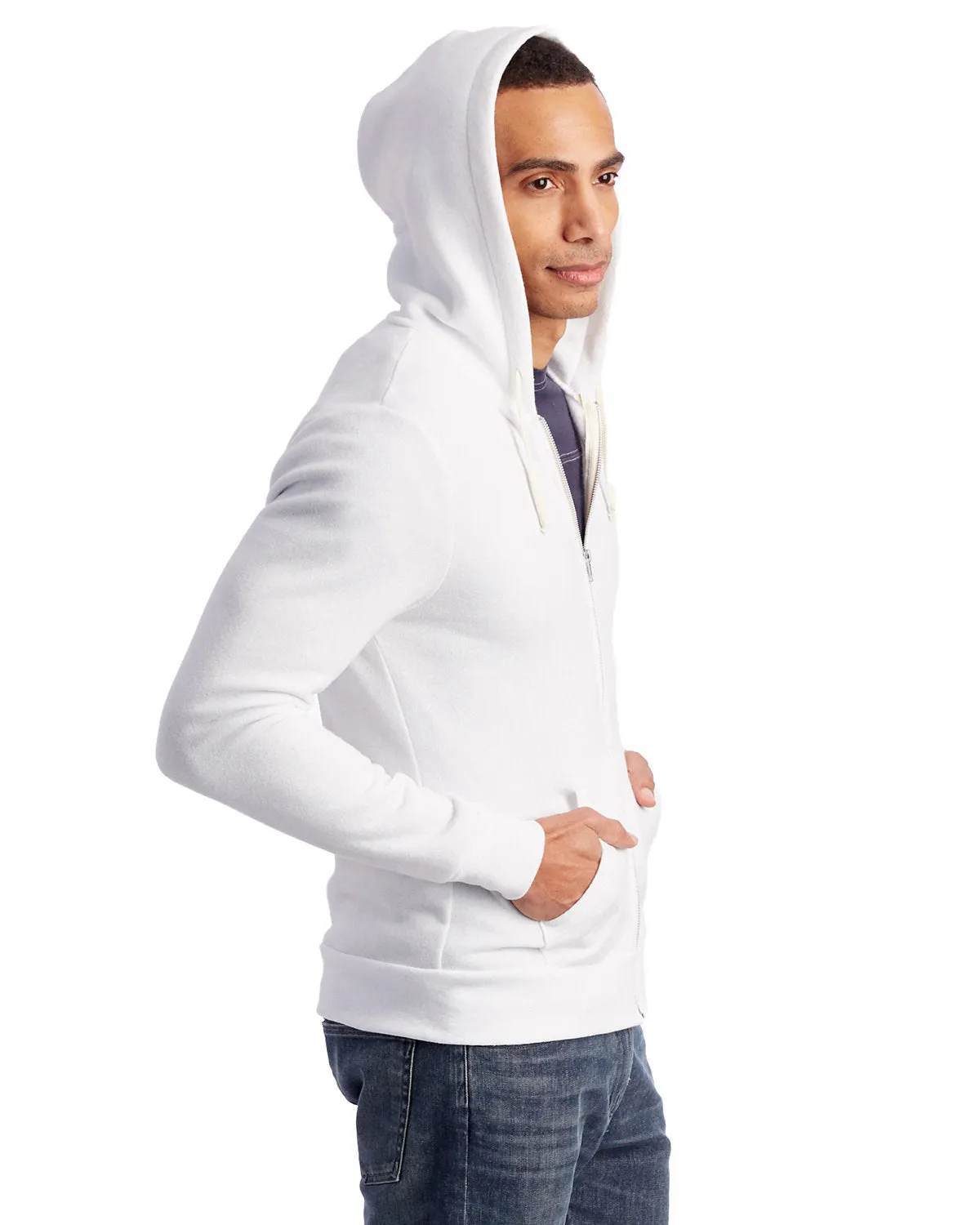 Alternative Men's Rocky Eco-Fleece Zip Hoodie