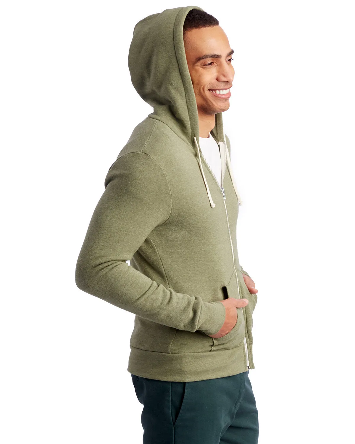 Alternative Men's Rocky Eco-Fleece Zip Hoodie