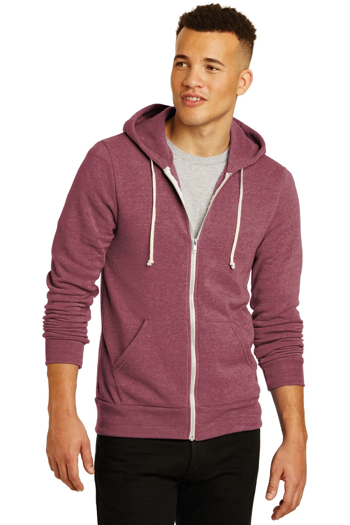 Alternative Men's Rocky Eco-Fleece Zip Hoodie