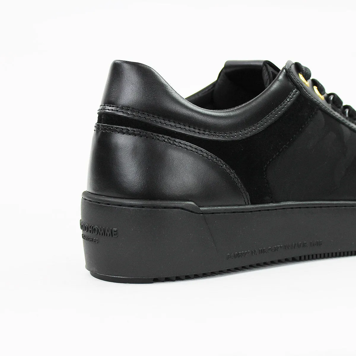 Android Homme - Venice Monocramatic Camo Trainers in Black