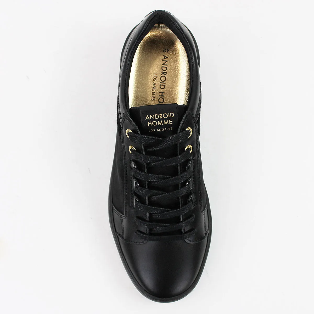 Android Homme - Venice Monocramatic Camo Trainers in Black