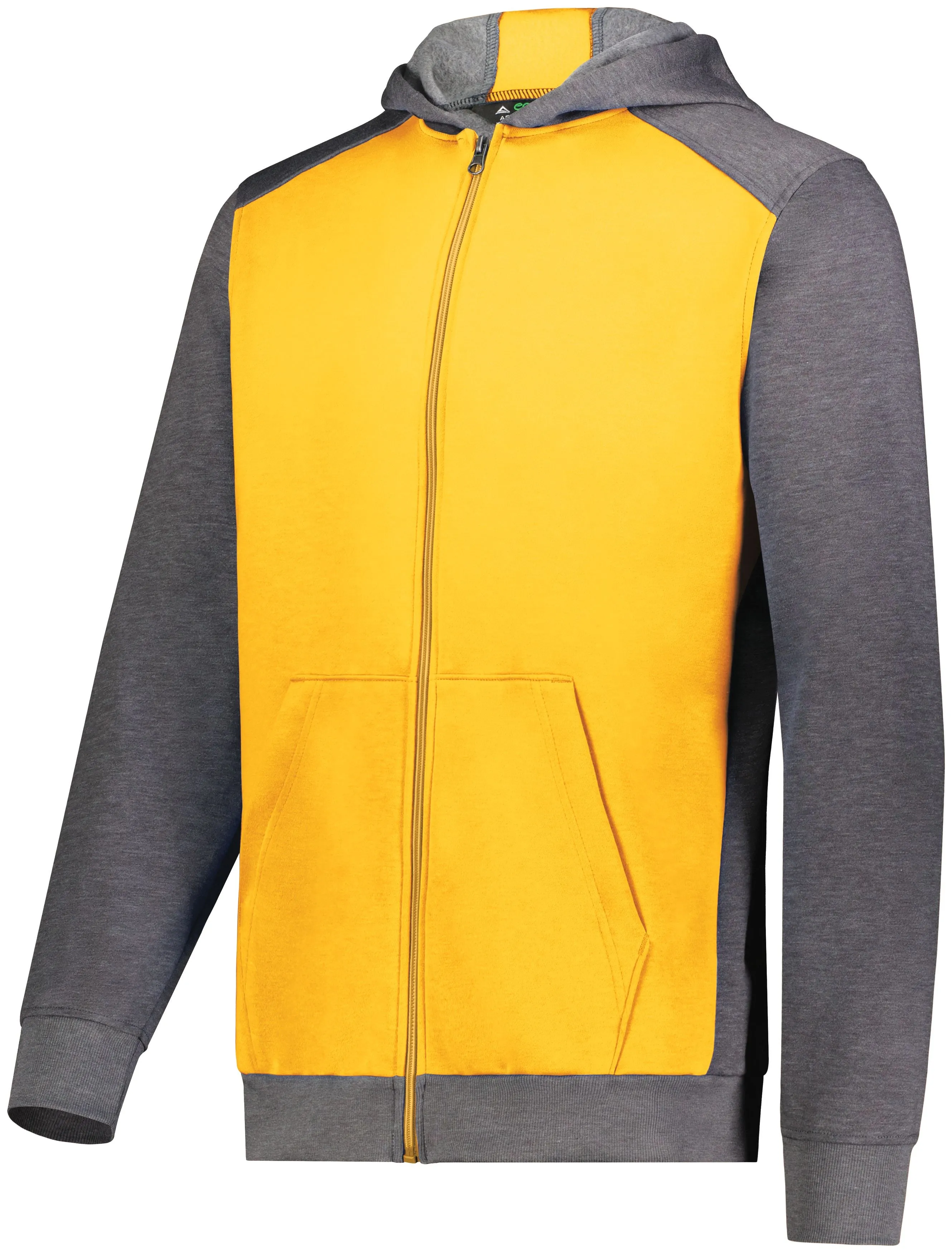 Augusta Youth Three-Season Fleece Full Zip Hoodie