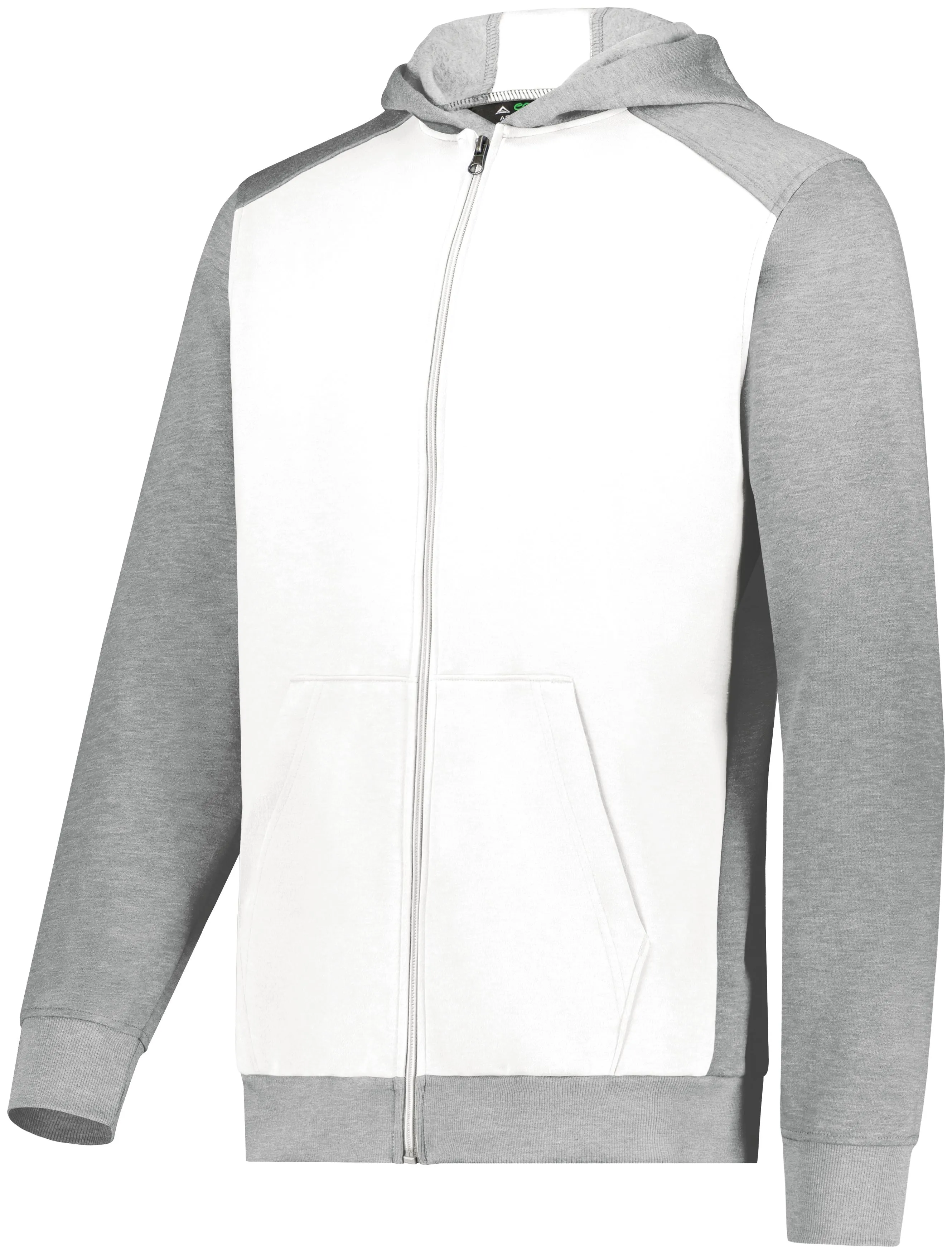 Augusta Youth Three-Season Fleece Full Zip Hoodie