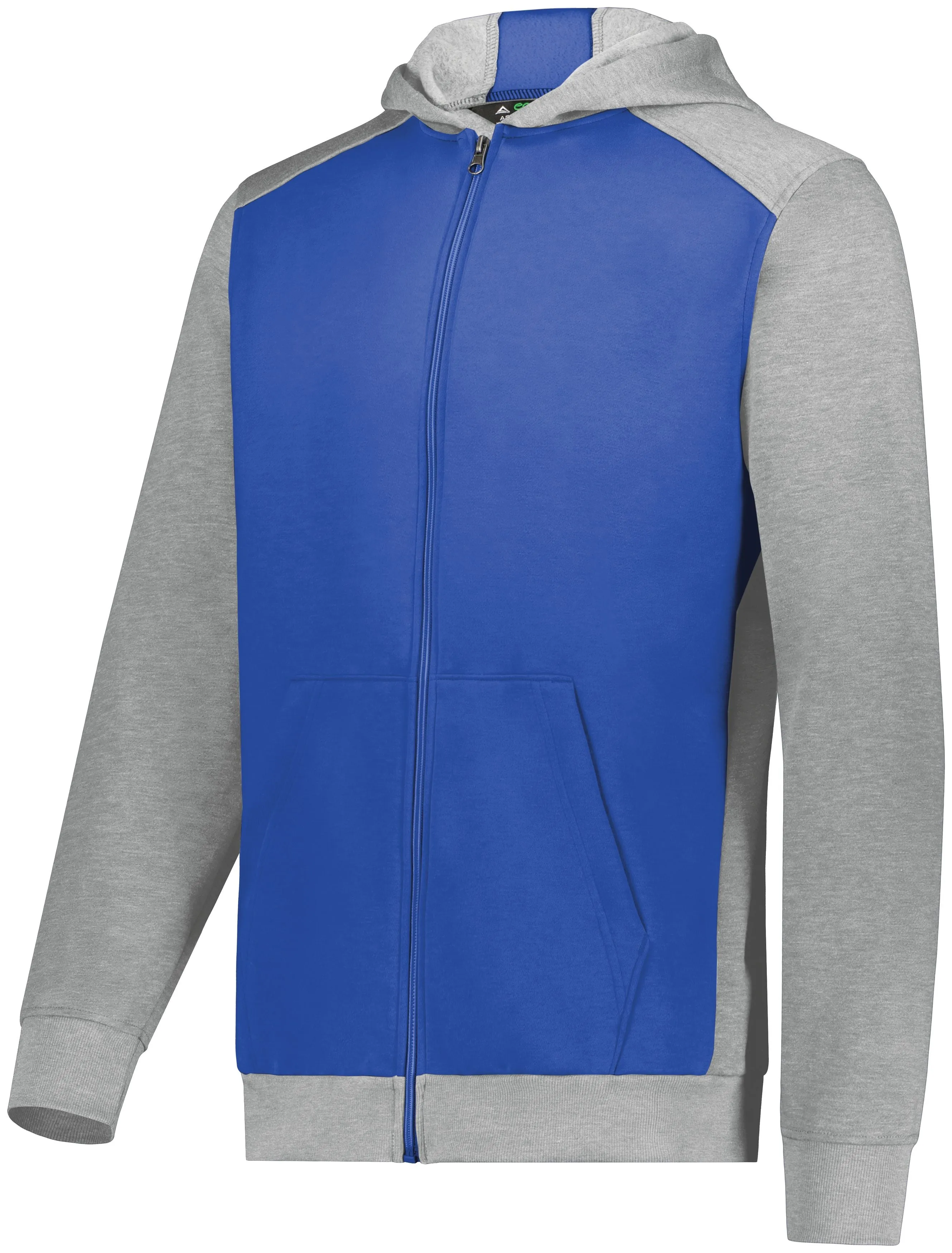 Augusta Youth Three-Season Fleece Full Zip Hoodie
