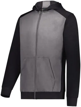 Augusta Youth Three-Season Fleece Full Zip Hoodie