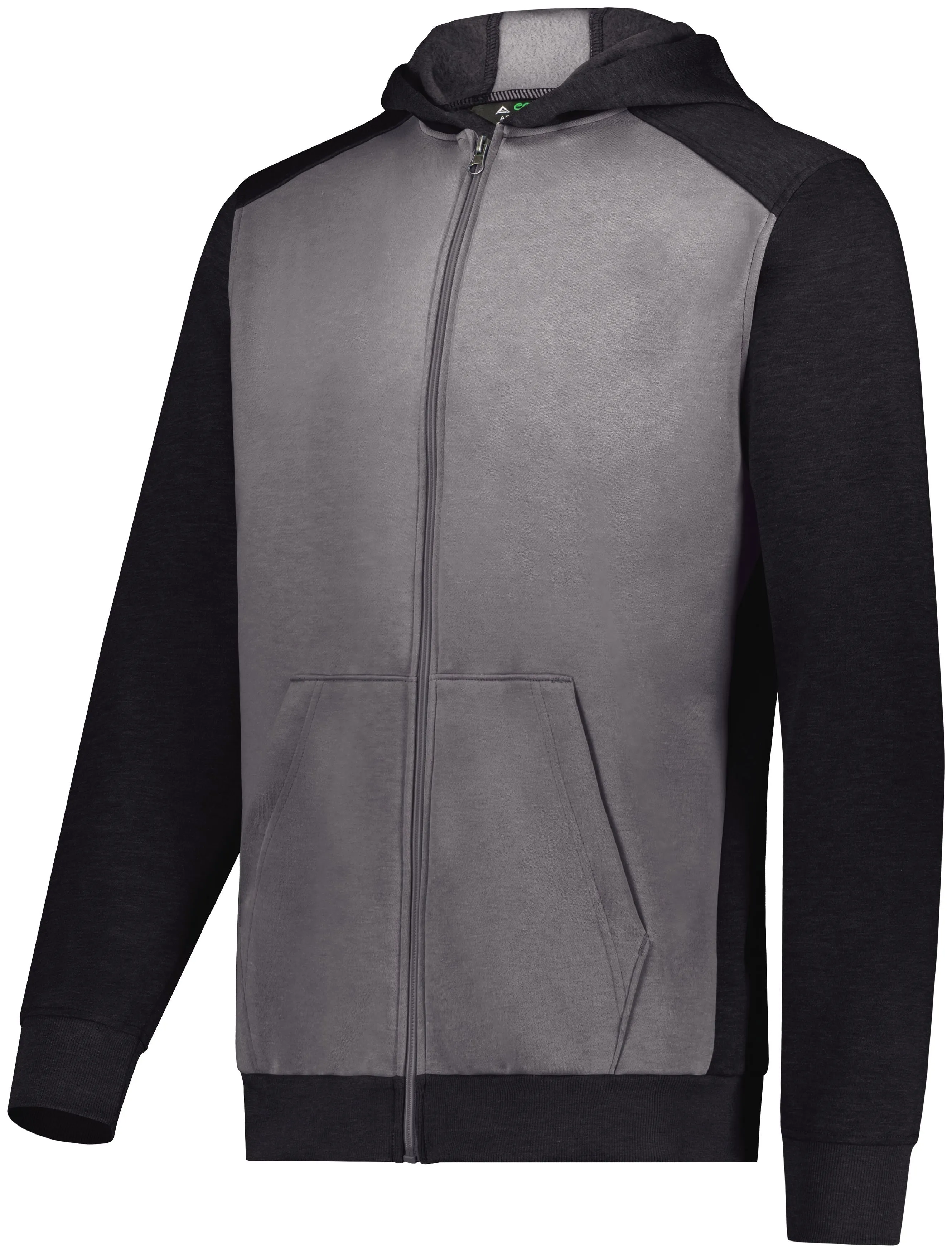 Augusta Youth Three-Season Fleece Full Zip Hoodie