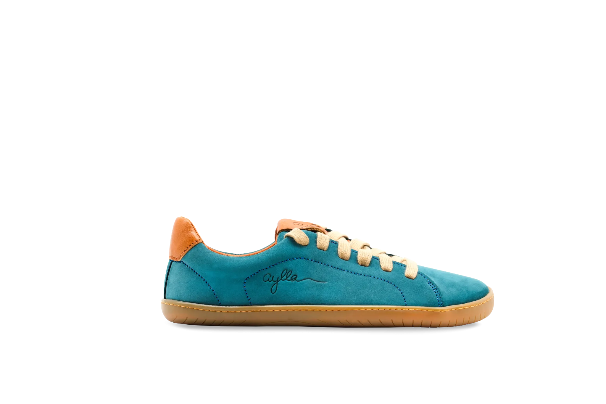 AYLLA BAREFOOT SNEAKER KECK MENS - PETROL