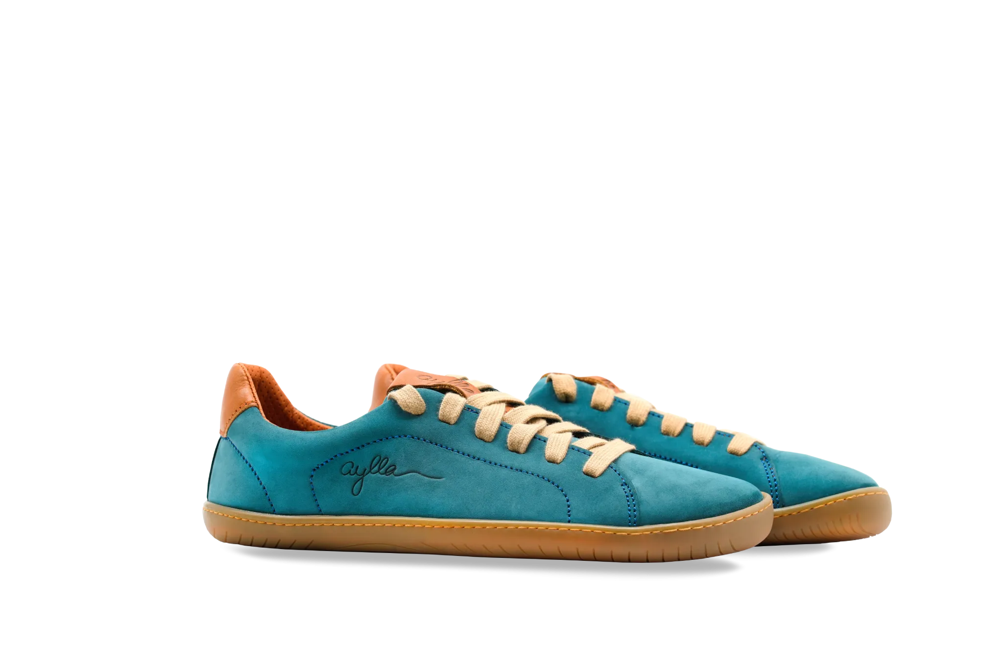 AYLLA BAREFOOT SNEAKER KECK MENS - PETROL