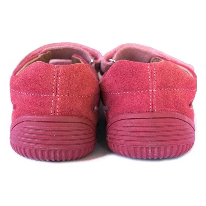 barefoot BERG coral girls sneakers (narrow)