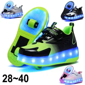 BodySmarty™RolliGlide Shoes  | Walk, Roll, and Glow!