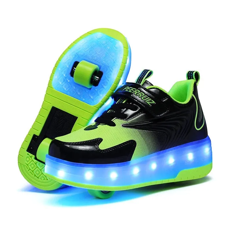 BodySmarty™RolliGlide Shoes  | Walk, Roll, and Glow!