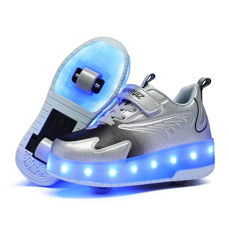BodySmarty™RolliGlide Shoes  | Walk, Roll, and Glow!