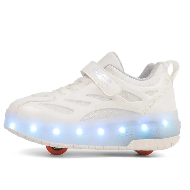 BodySmarty™RolliGlide Shoes  | Walk, Roll, and Glow!
