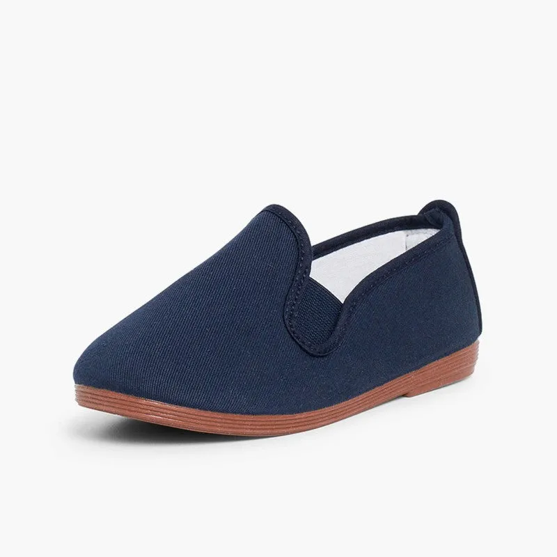 CANVAS SLIP ON PLIMSOLLS