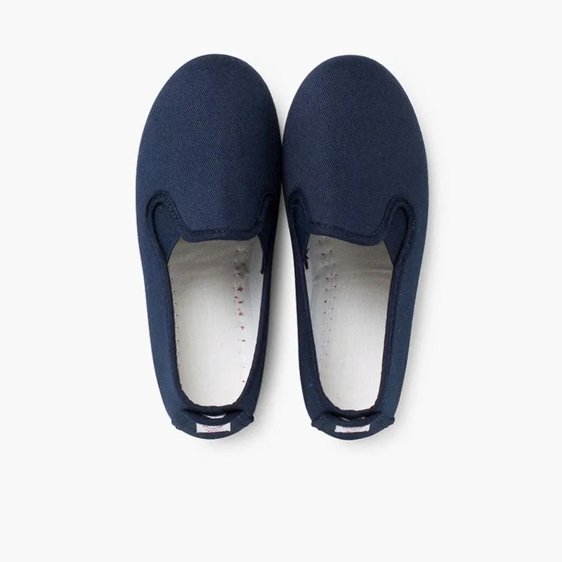 CANVAS SLIP ON PLIMSOLLS
