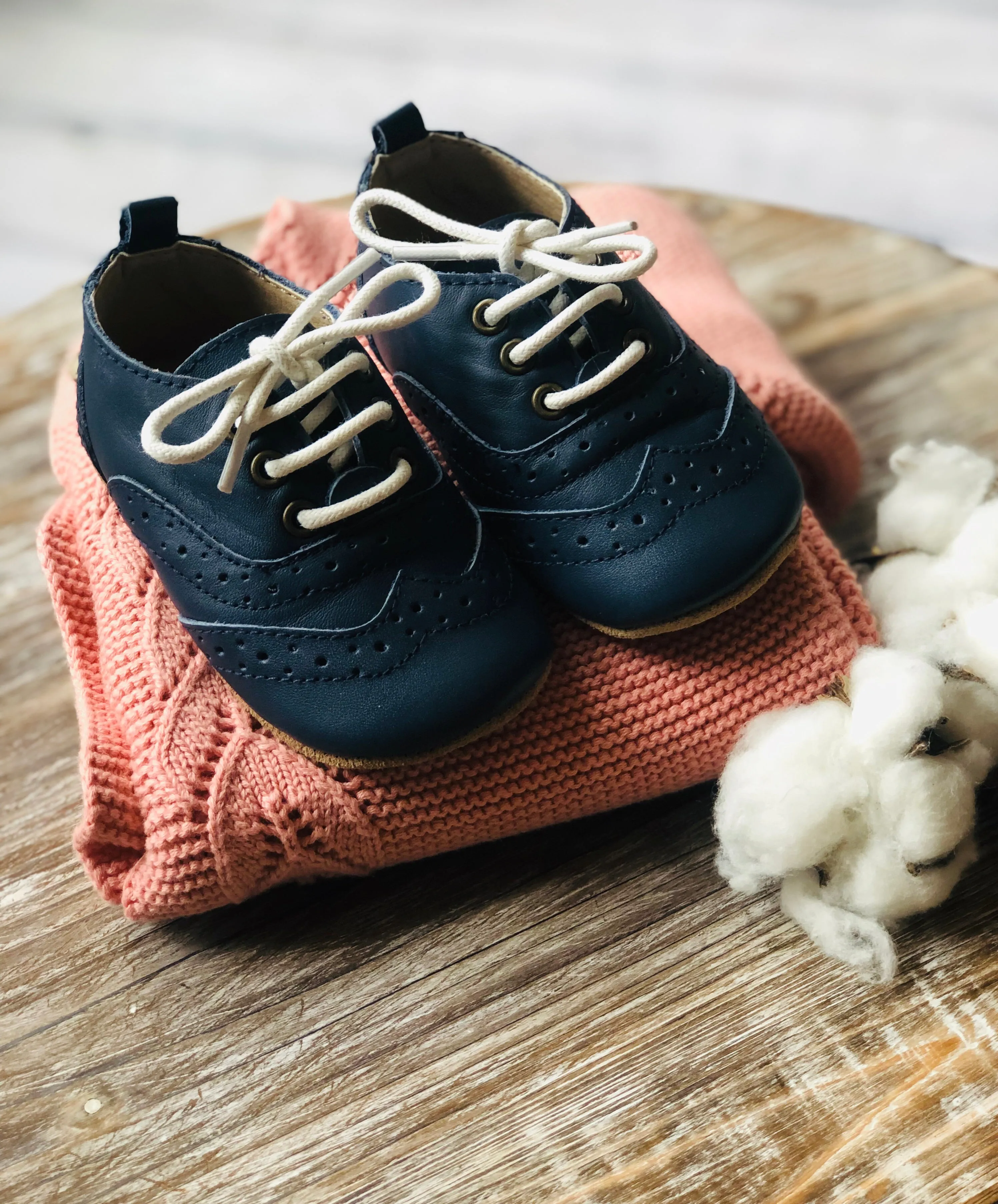 Charlotte Brogues - Amrin Blue