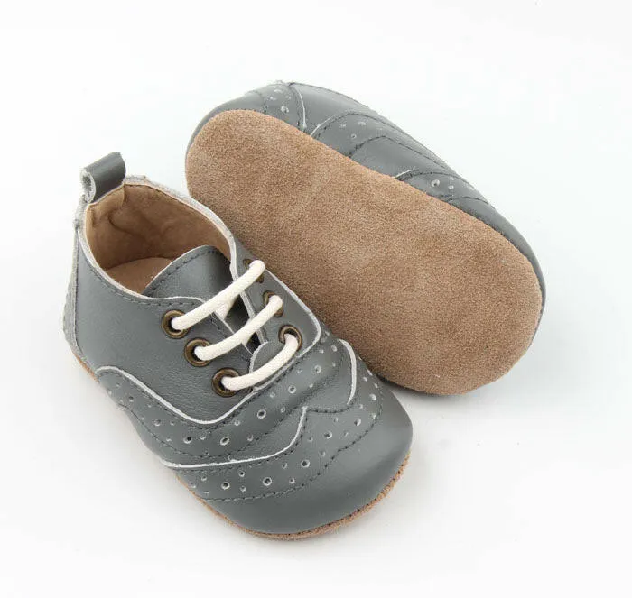 Charlotte Brogues - Stormy Grey