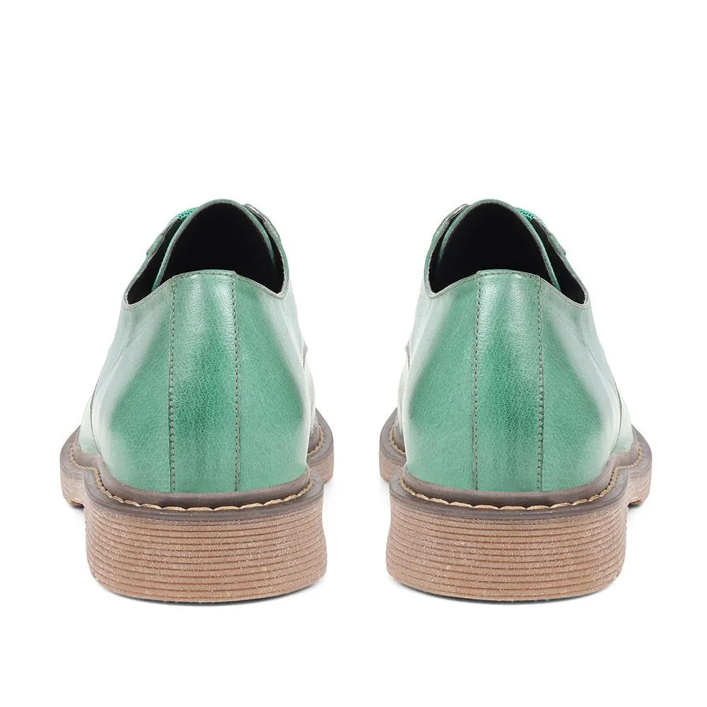 Chunky Leather Brogues - BELYNR38007 / 324 438