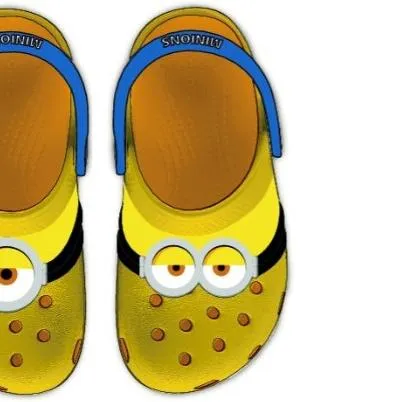 Crocs Toddlers' Classic Minions Clog Sandals