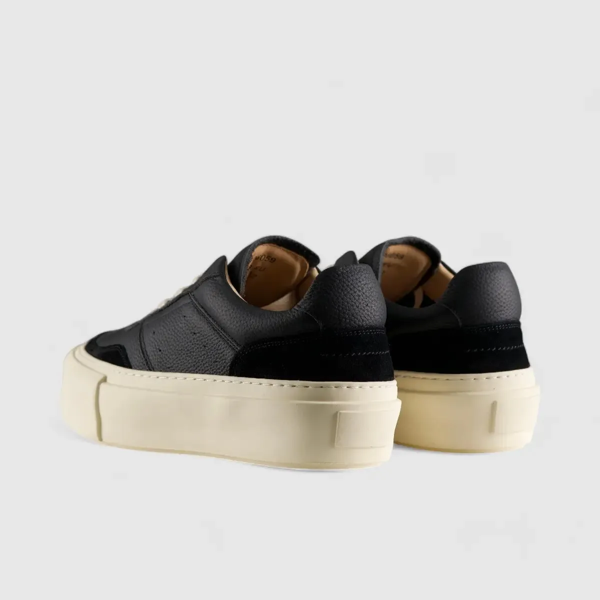 CS Lace Up Sneaker Rockofella Black