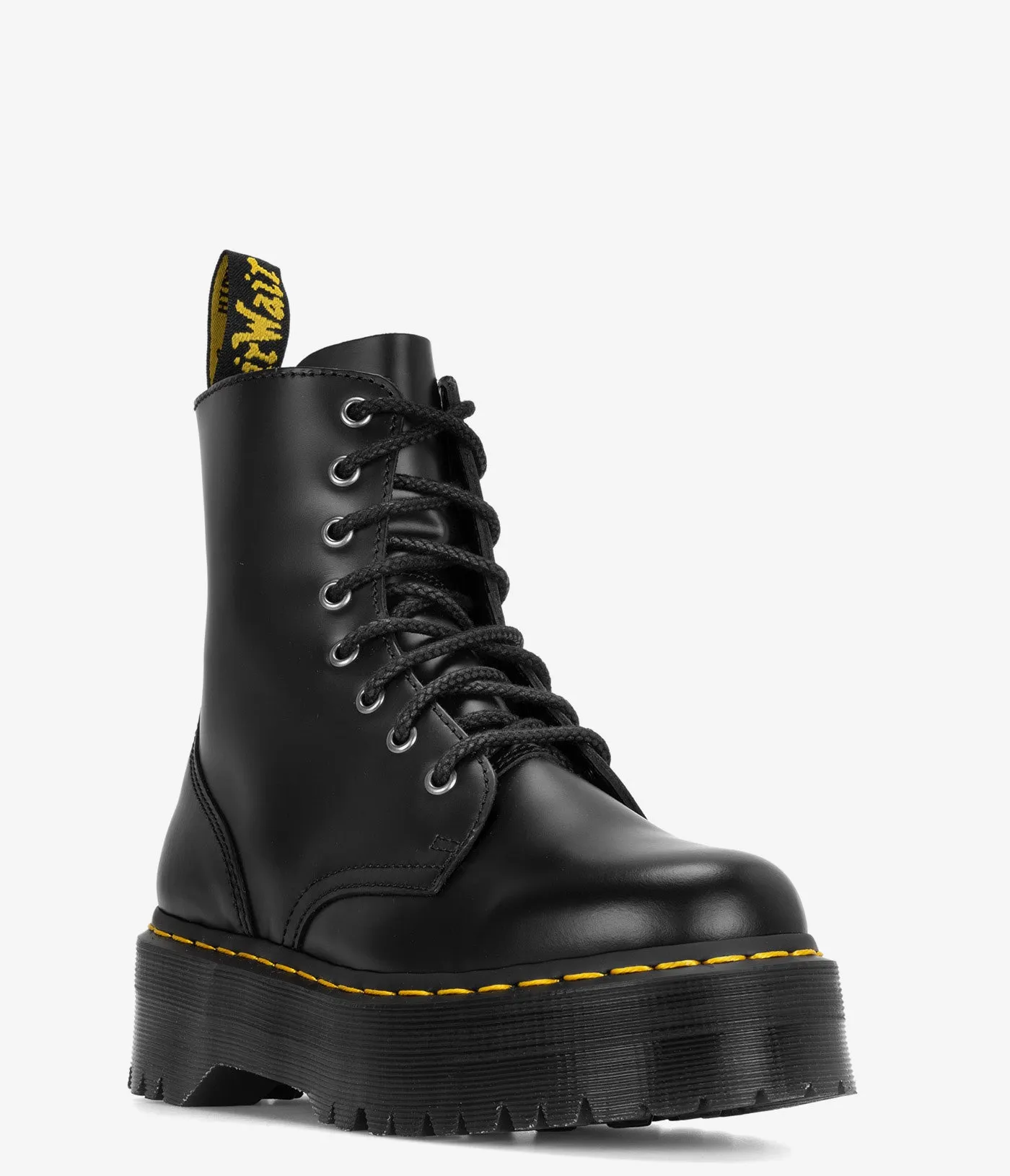 Dr. Martens Jadon Boot Smooth Leather Platforms - Women