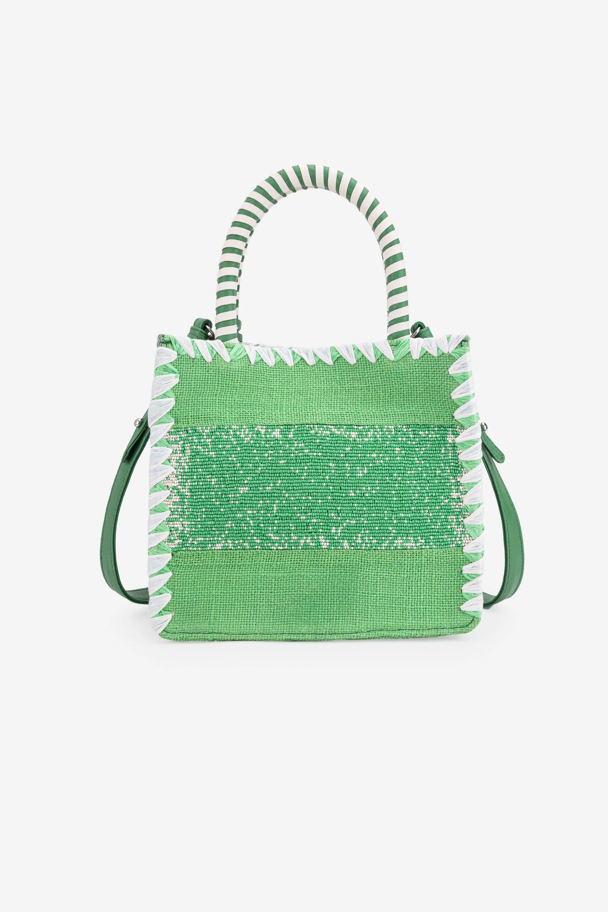 ECO-CONSCIOUS ARIES GREEN HANDBAG