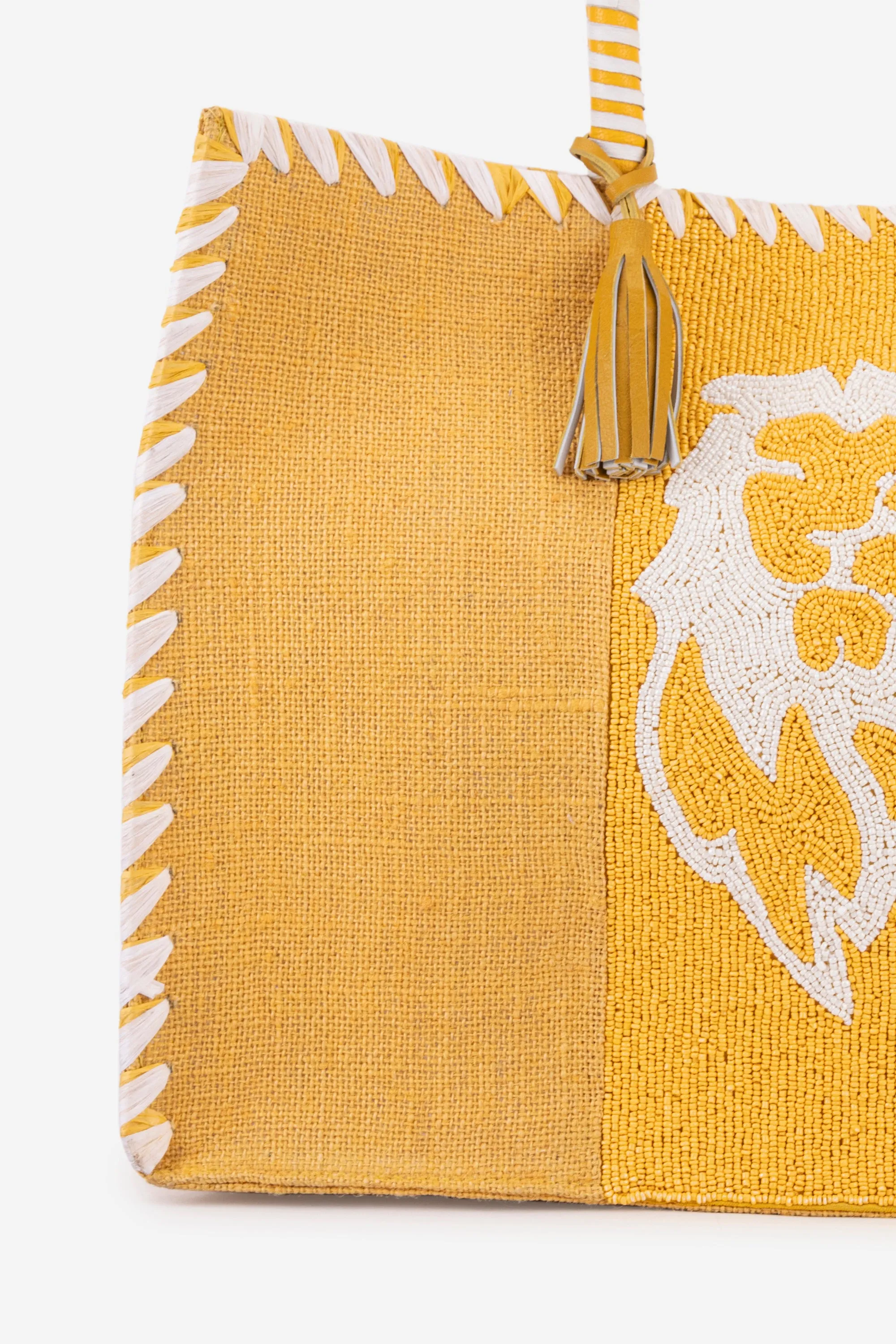 ECO-CONSCIOUS ED-RINA YELLOW SHOULDER BAG