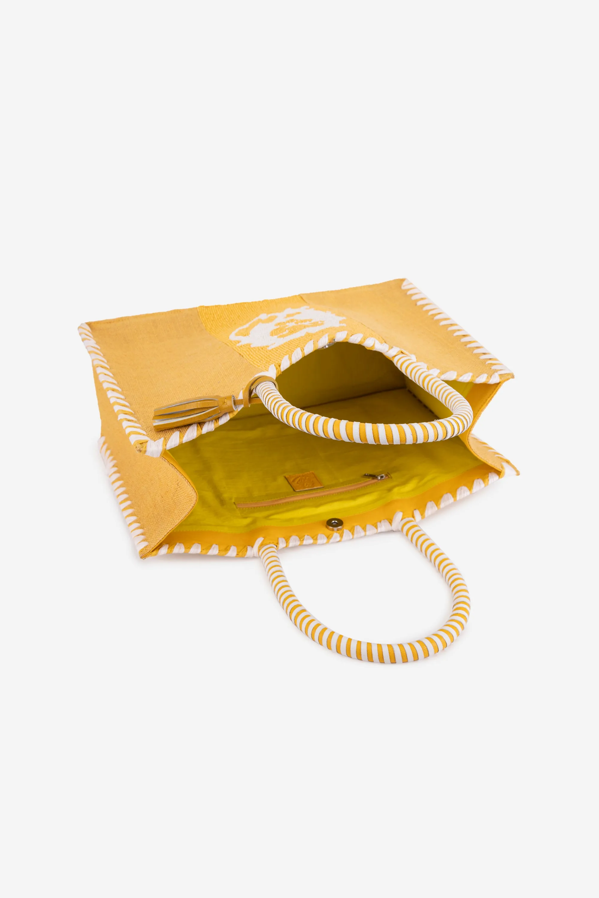 ECO-CONSCIOUS ED-RINA YELLOW SHOULDER BAG