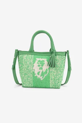 ECO-CONSCIOUS HELEN GREEN HANDBAG