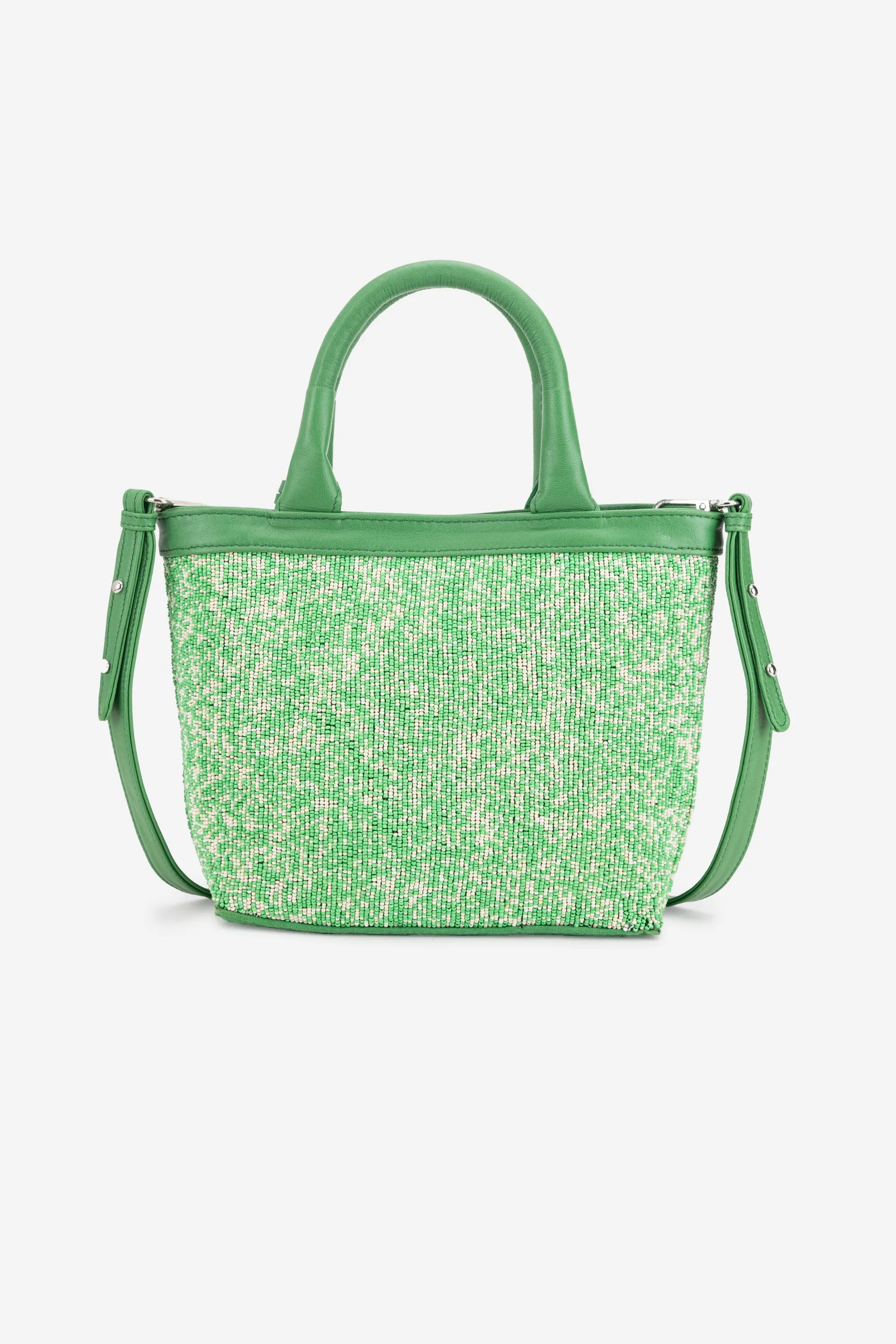ECO-CONSCIOUS HELEN GREEN HANDBAG