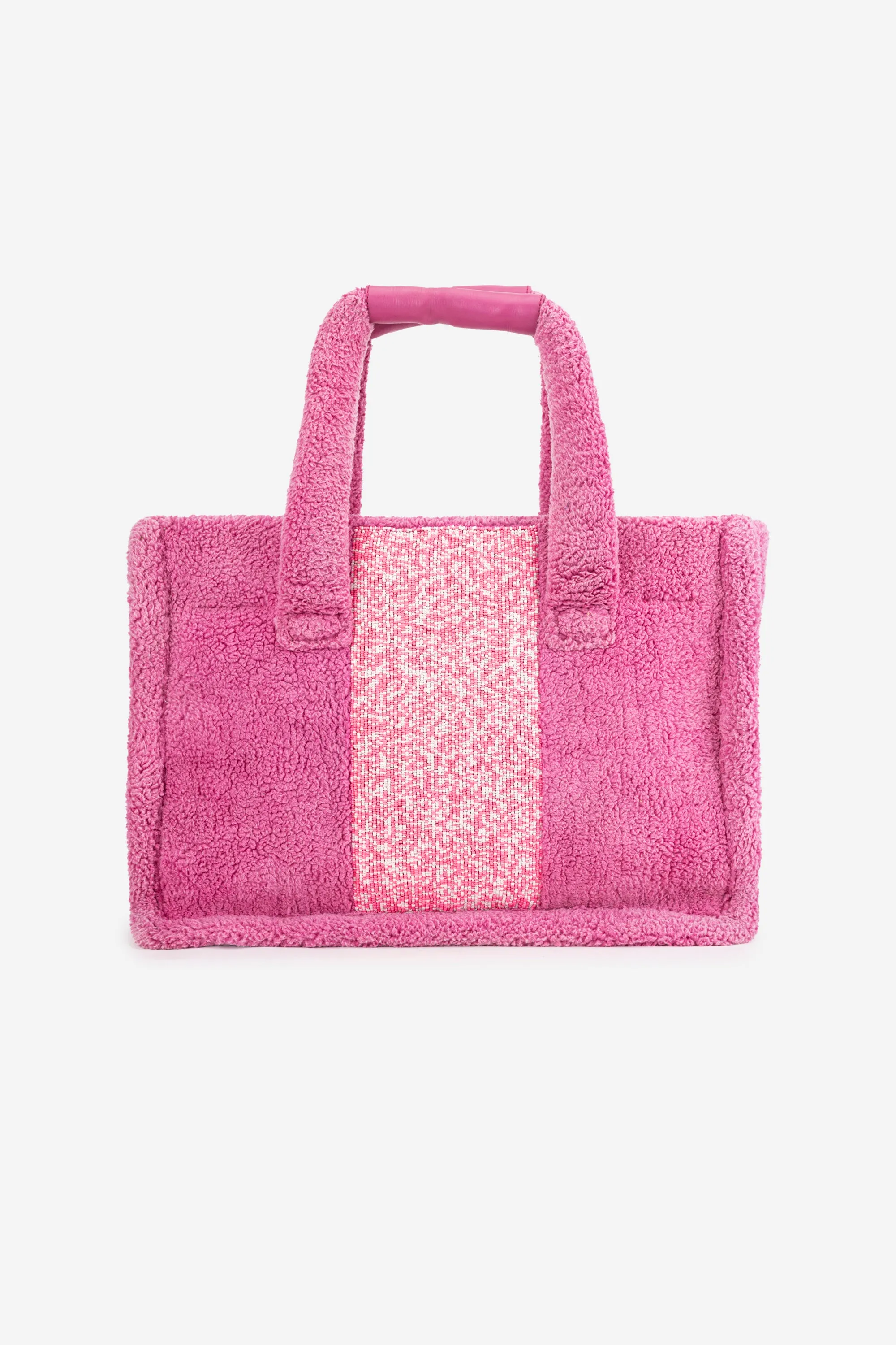 ECO-CONSCIOUS LOUISA PINK TOTE BAG