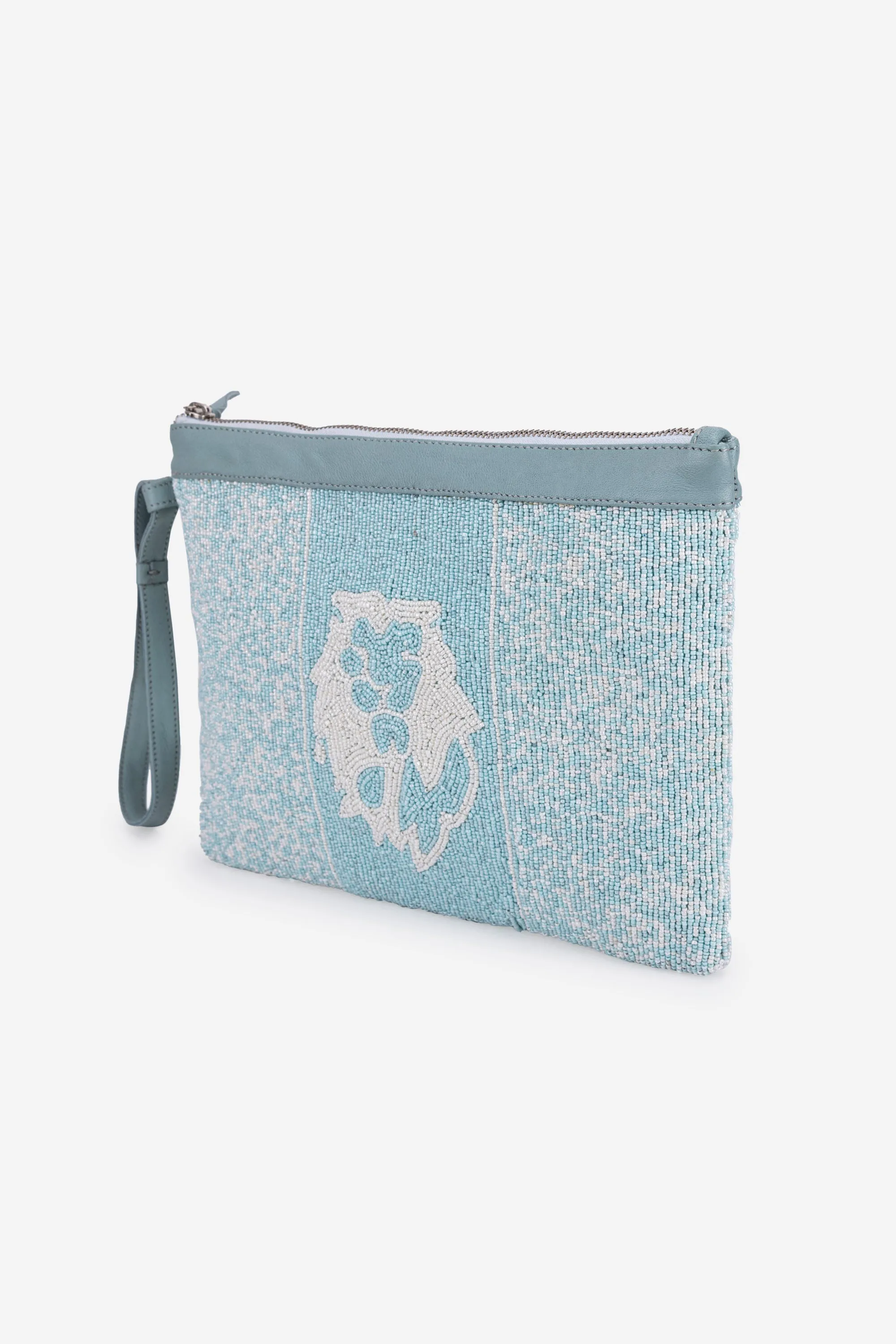 ECO-CONSCIOUS LUNA POWDER BLUE HANDBAG