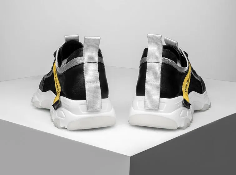 FAMAN CLASSIC LEATHER TRAINERS