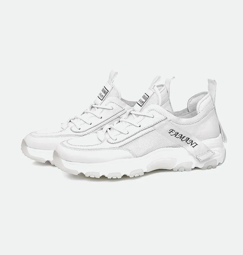FAMAN CLASSIC LEATHER TRAINERS