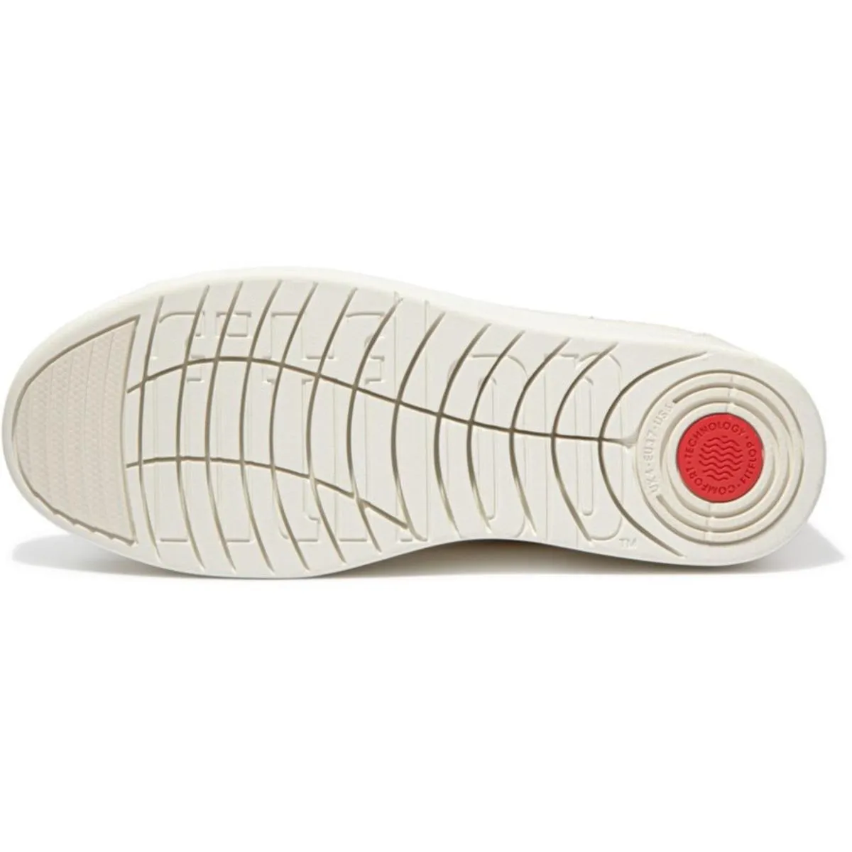 Fit Flop Rally Canvas Trainers Cream Mix