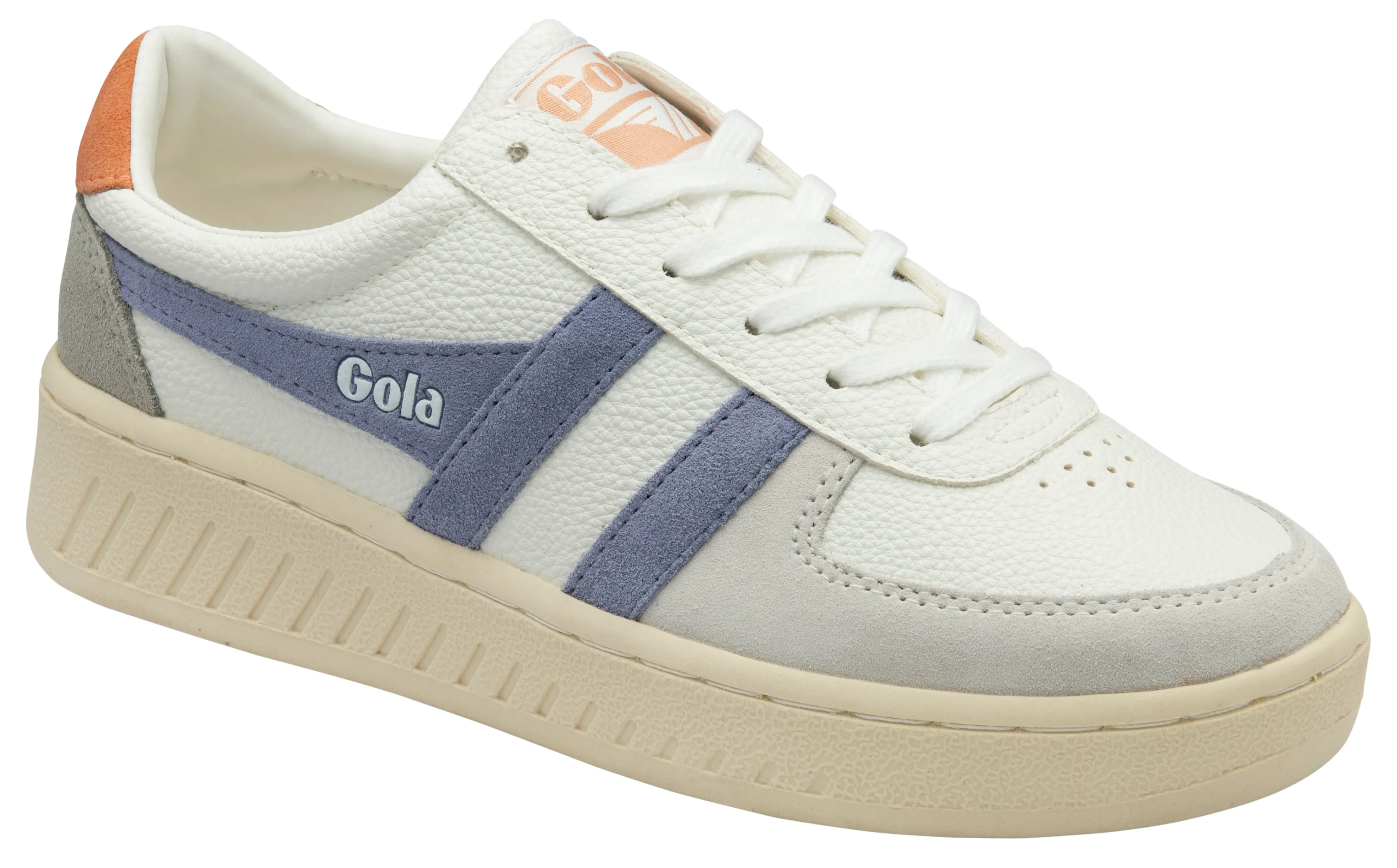 Gola Women's Trainers | Grandslam | White, Lavender & Terracott