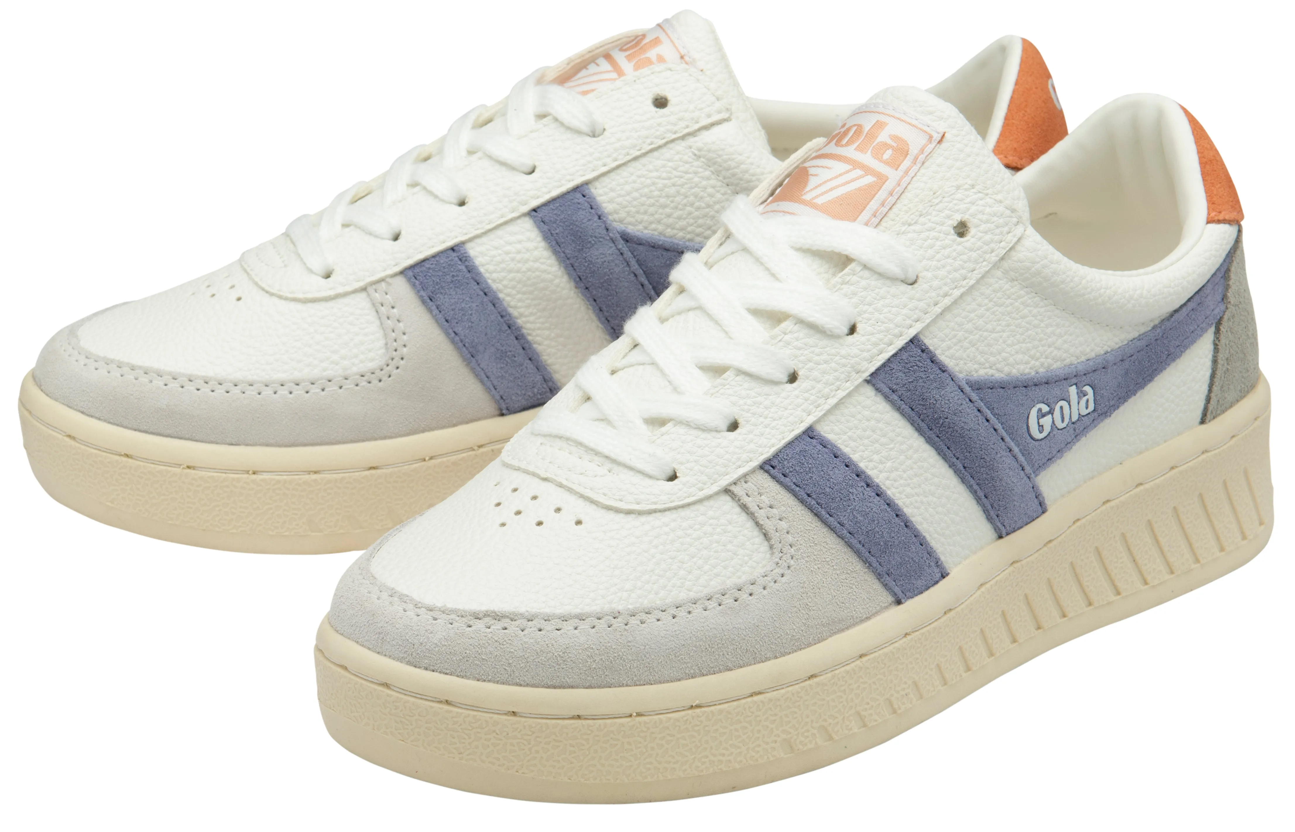 Gola Women's Trainers | Grandslam | White, Lavender & Terracott