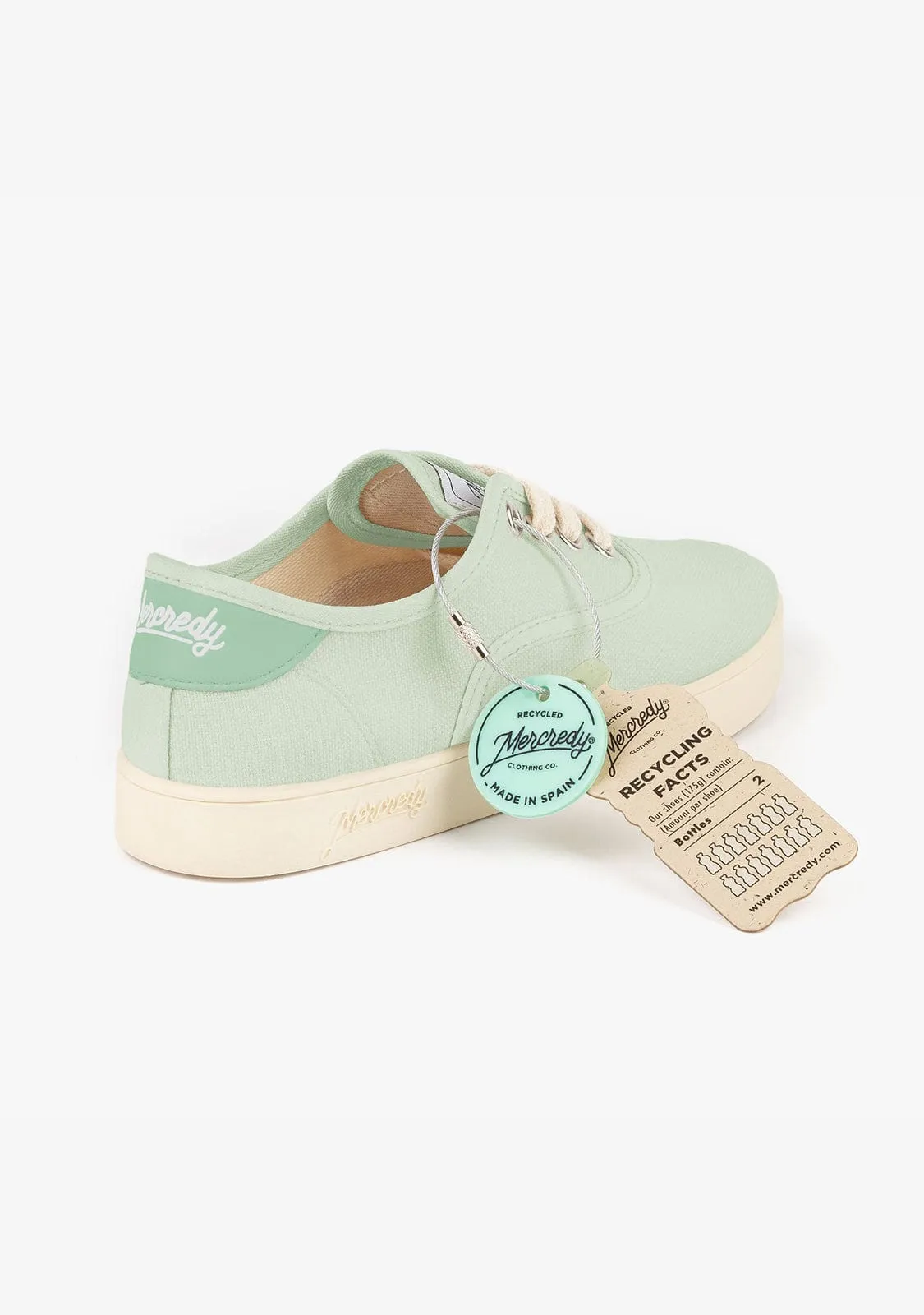 Green Ecological Sneakers Mercredy
