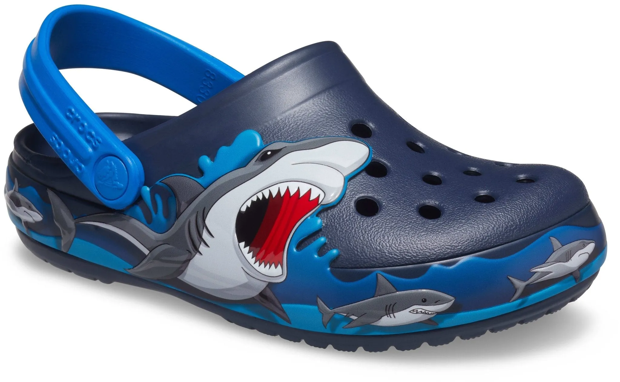Kids' Crocs Fun Lab Shark Clog