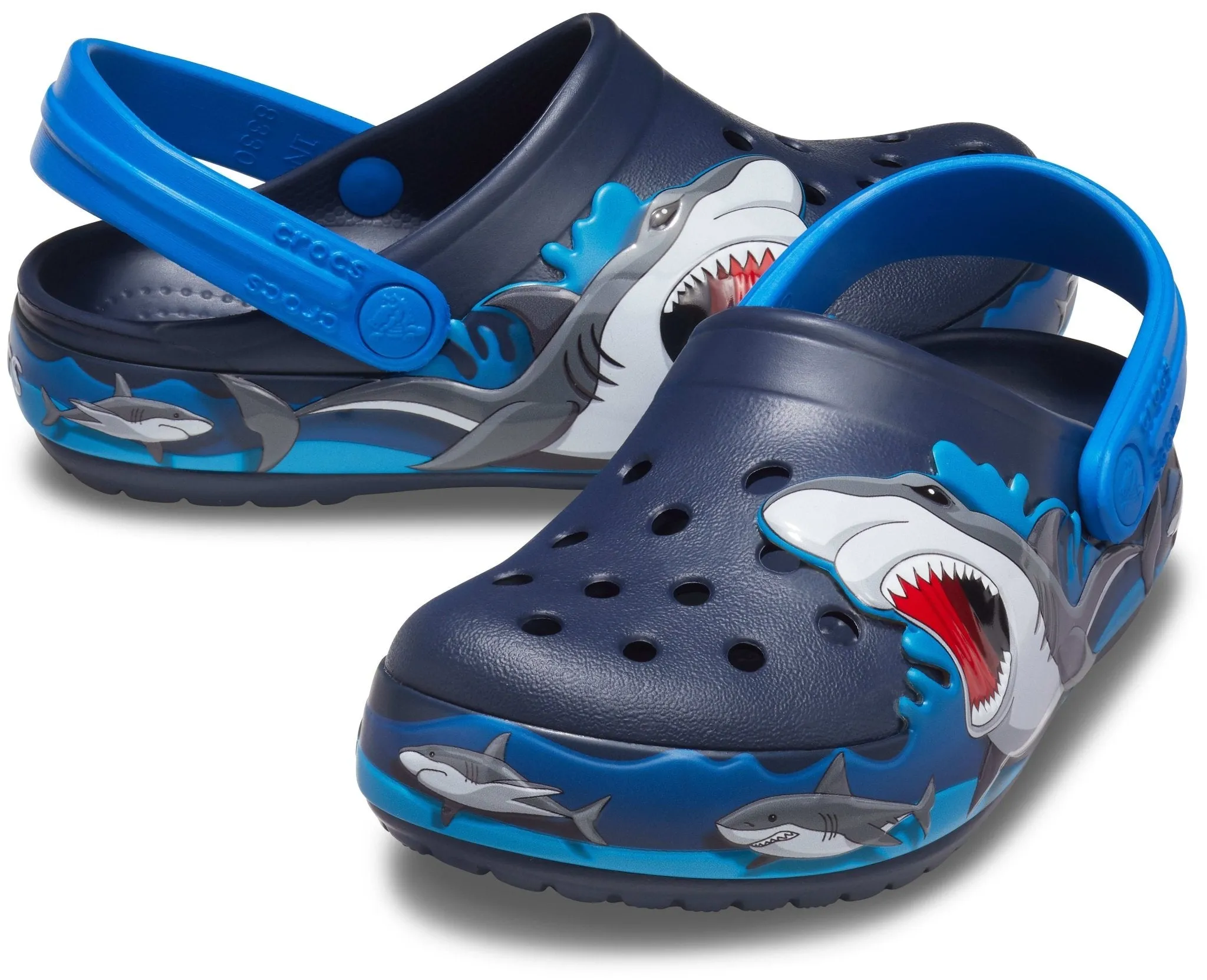 Kids' Crocs Fun Lab Shark Clog