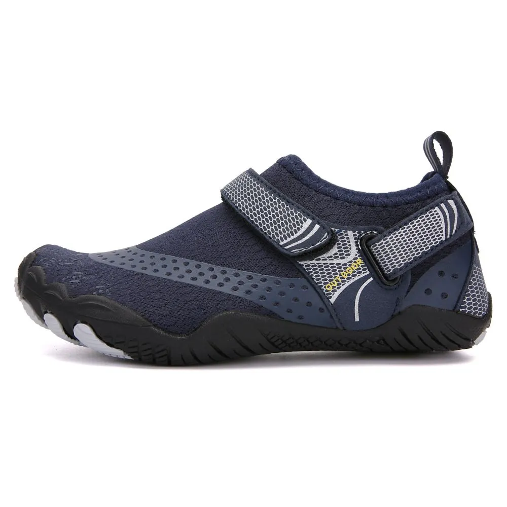 Kids' Water Shoes Barefoot Quick Dry Aqua Sports Boys Girls - Blue Size BigKid US2 = EU32